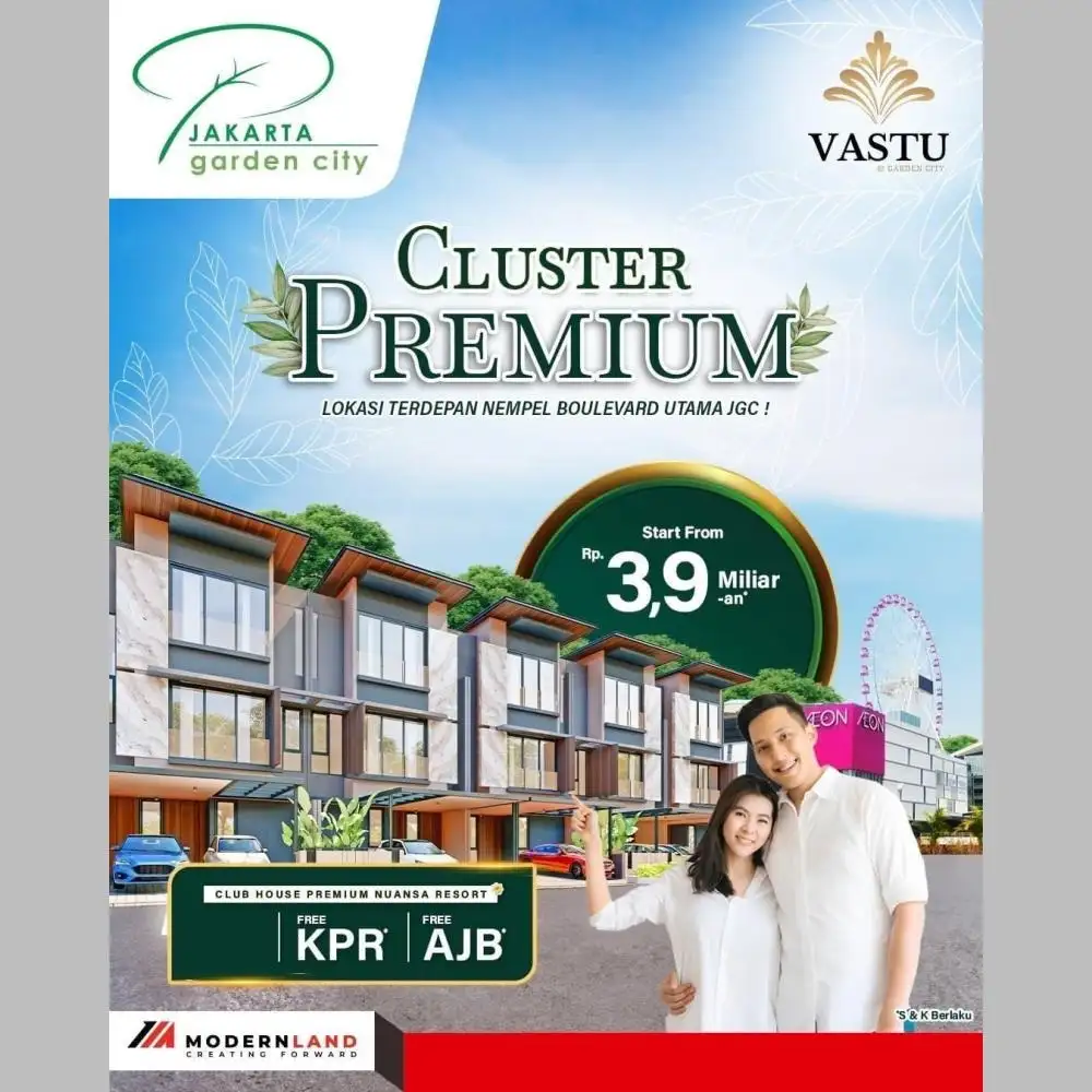 Banner-Promo-Cluster-Vastu-Jakarta-Garden-City-JGC-1